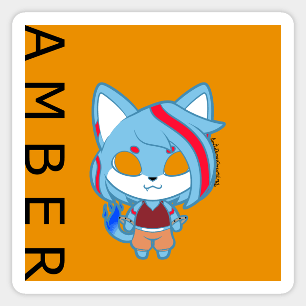 AMBER Sticker by CrazyMeliMelo